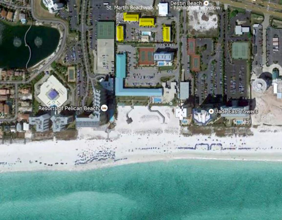 Sand & Serenity At St Martin Beachwalk Villas By Realjoy Vacations Destin Exterior foto